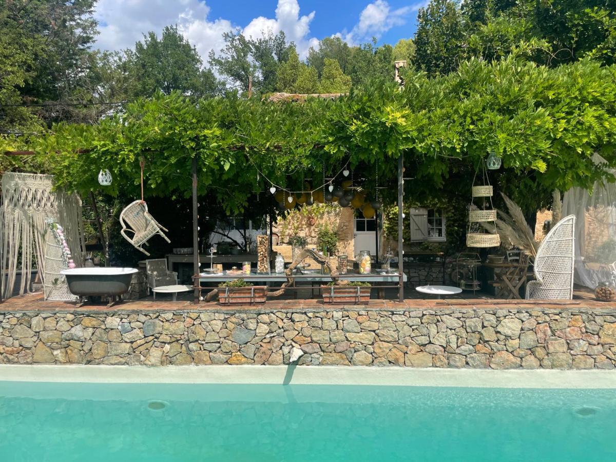 La Bergerie Barbebelle - Piscine - Proche Tourtour - Gorges Du Verdon - Lac De Sainte Croix ヴィルクローズ エクステリア 写真